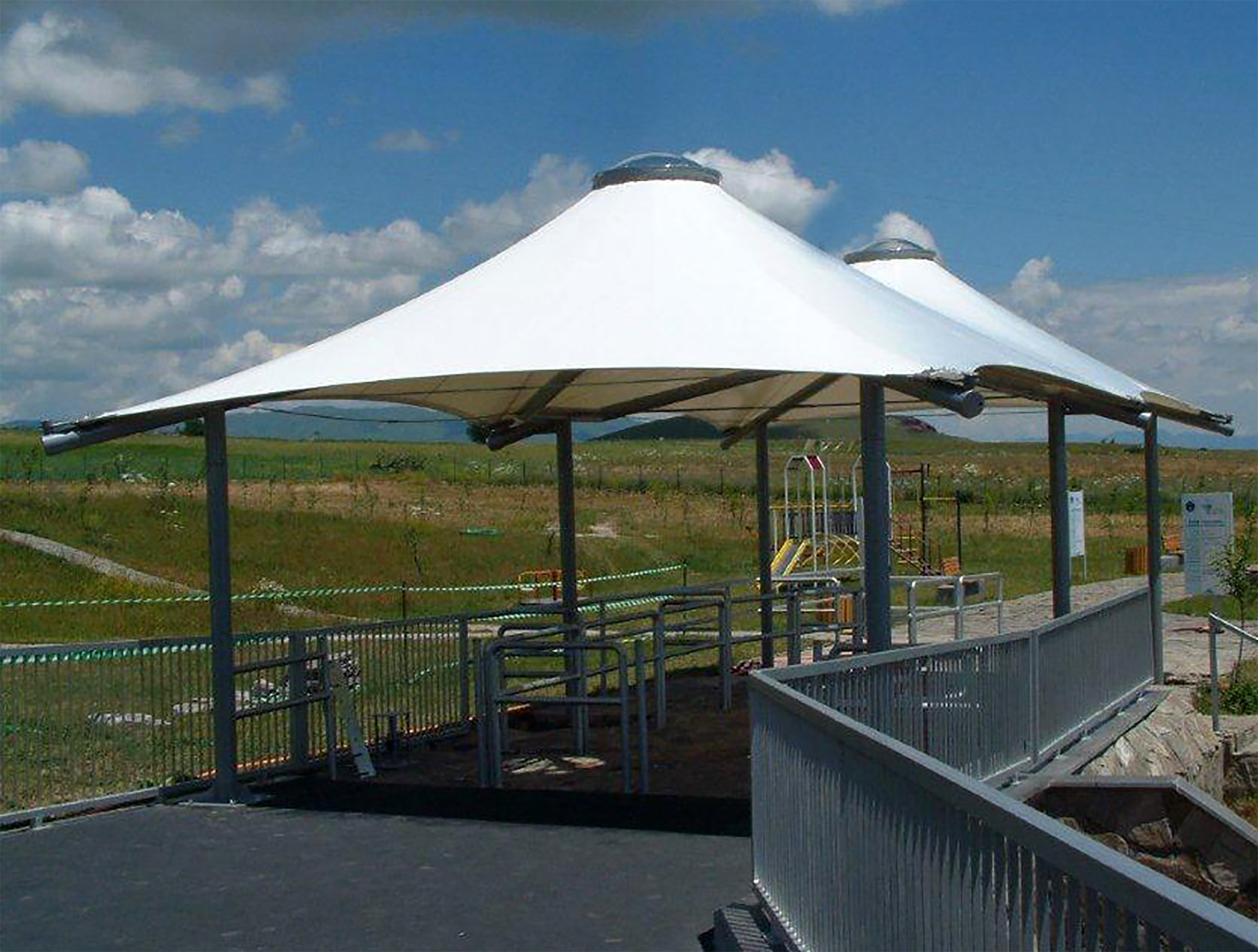 Fontwell Twin Cone 12m x 6m Halidzor